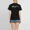 Printing Round-neck Short Sleeve Black 612965TKV861070