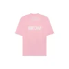 Printing Round-neck Short Sleeve Pink 641532TJVG85630
