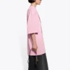 Printing Round-neck Short Sleeve Pink 641532TJVG85630