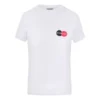 Printing Round-neck Short Sleeve White 612964TIV799000