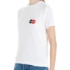 Printing Round-neck Short Sleeve White 612964TIV799000