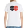 Printing Round-neck Short Sleeve White 612964TIV799000