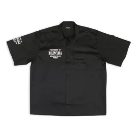 Property Of Short Sleeved Shirt Oversized “Black” 704387TKP241000