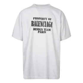 Property Vintage T-Shirt Large Fit “White Black” 641675TMVH89012