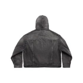 Pull-Over Jacket “Black Japanese Denim” 719313TBP473340