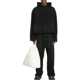 Pull-Over Jacket “Black Soft Denim” 719313TNW541129