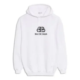Pullover Drawstring Hoodie White 570792TEV199044