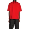 Qixi Crest T-Shirt Medium Fit “Red” 612966TMVL46971