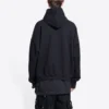 Qixi Hoodie Wide Fit “Black” 674986TLVC21070