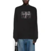 Real Balenciaga Crewneck Sweatshirt “Black” 652981TIVA21000