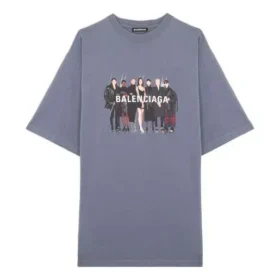 Real Balenciaga T-shirt “Grey” 620969TIV471404