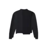 Restructured Asymmetrical Knit Sweater “Black” 657334T32011271
