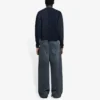 Restructured Asymmetrical Knit Sweater “Black” 657334T32011271