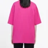 Retro Logo Short Sleeve Unisex Pink 556104TBV435630