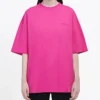 Retro Logo Short Sleeve Unisex Pink 556104TBV435630