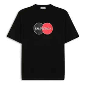 Retro Uniform Loose Design Short Sleeve Black 620941TIV791000