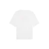 Retro Uniform Loose Design Short Sleeve White 620941TIV799000