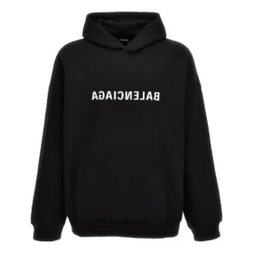 Reverse Logo Hoodie “Black” 674986TNVR31070