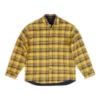 Reversible Oversized Check Overshirt “Yellow Blue” 720105TNM277660