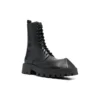 Rhino 25mm Lace Up Boots “Black Smooth Calfskin” 712638WBB501000