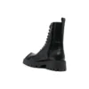 Rhino 25mm Lace Up Boots “Black Smooth Calfskin” 712638WBB501000
