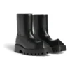 Rhino Booties “Black Smooth Calfskin” 763684WBB501000