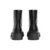 Rhino Booties “Black Smooth Calfskin” 763684WBB501000