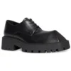 Rhino Derby Shoes “Black Smooth Calfskin” 712391WBB501000