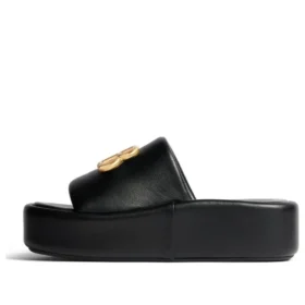 Rise Sandals “Black Shiny Nappa Lambskin” 788494WB7E11080