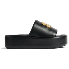 Rise Sandals “Black Shiny Nappa Lambskin” 788494WB7E11080