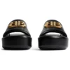 Rise Sandals “Black Shiny Nappa Lambskin” 788494WB7E11080