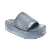 Rise Sandals “Denim Print Leather” 656960WBMA14000