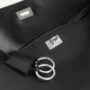 Rodeo handbag large grained calfskin in black Rodeo handbag large grained calfskin in black