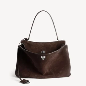 Rodeo handbag large in light espresso