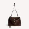 Rodeo handbag large in light espresso