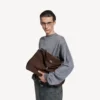 Rodeo handbag large in light espresso