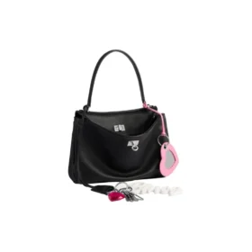 Rodeo Small Handbag Used Effect With One Charm “Black” 7897792AA831000