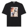 Round-neck Printing Black 641532TJVG81000