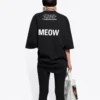 Round-neck Printing Black 641532TJVG81000