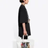 Round-neck Printing Black 641532TJVG81000