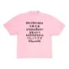 Round-neck Short Sleeve Pink 641532TJVI31401
