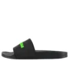 Rubber Slides “Black Fluo Green” 565826W1S811030