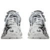 Runner Graffiti Sneakers “Black and White Mesh and Nylon” 677403W3RBQ9010