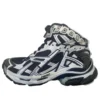 Runner High Top Sneakers “Bicolor Black and White” 695764W3RH29010