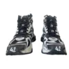 Runner High Top Sneakers “Bicolor Black and White” 695764W3RH29010