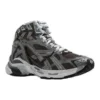 Runner High Top Sneakers “Grey Nylon Suede-Like Fabric” 695764W3RH31891