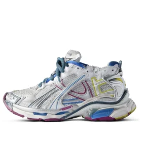 Runner Sneaker “White Blue Purple” 772767W3RMU9547