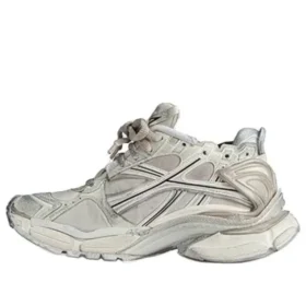 Runner Sneakers “Beige Nylon Suede-Like Fabric” 772767W3RNY9797