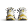 Runner Sneakers “Beuge White Yellow Nylon and Suede Like Fabric” 772767W3RNY9170