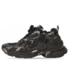 Runner Sneakers “Black Mesh and Nylon with clear multicolor deco” 677402W3RB11000